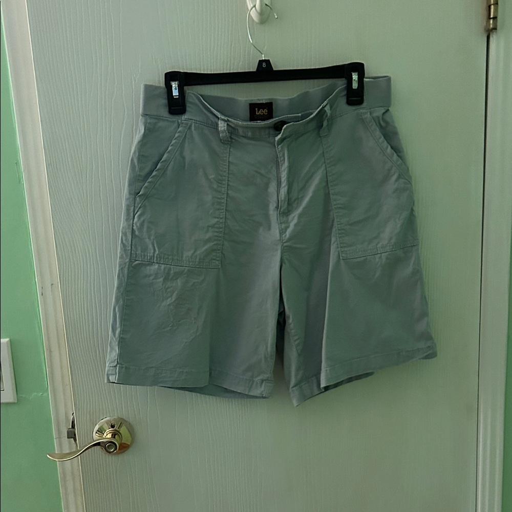 Lee Slate Gray Relaxed Shorts